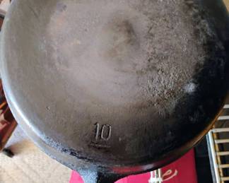 Size 10 Cast Iron Skillet