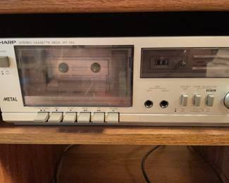 Sharp Stereo Cassette Deck – RT-100