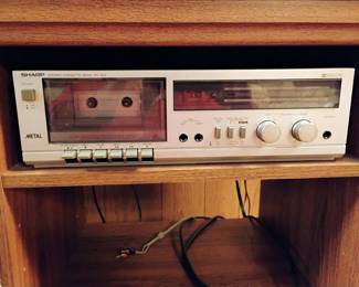 Sharp Stereo Cassette Deck – RT-100