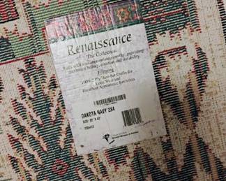 Renaissance The Collection "Dakota Navy" Rug - 2x4