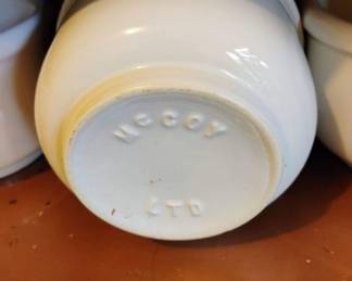 Set of 4 McCoy Cordon Bleu Stoneware Bowl