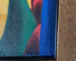 Expressionist Painting by Sheryl Southwick