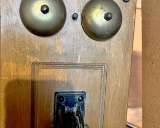 "The Country Belle" Antique Radio Wall Telephone