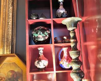 Assortment of Cloisonné Pieces