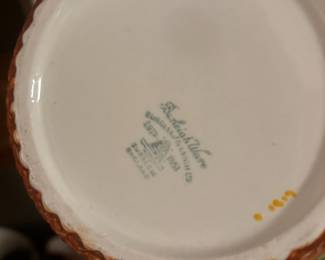 Burleigh Ware Pottery Acorn Teapot