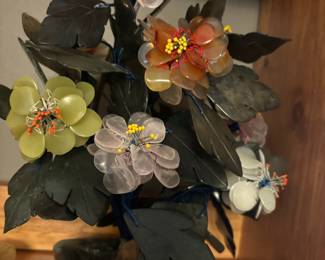 Assortment of Jade Floral Arrangements
