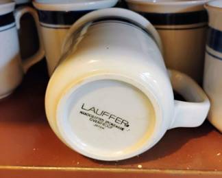 Lauffer Stoneware Coffee Mugs
