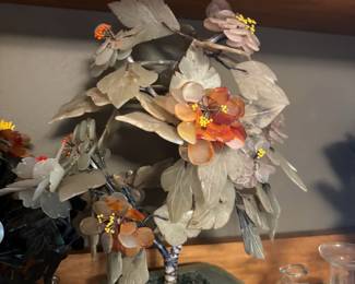 Assortment of Jade Floral Arrangements
