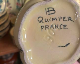 Quimper Pottery - Made in France
