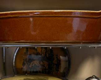 Barbotina Brown Stoneware Baking Dish - Made in Portugal
