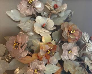 Assortment of Jade Floral Arrangements
