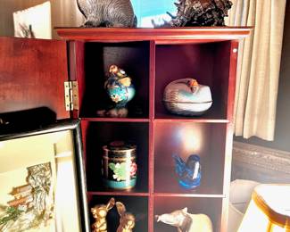 Cloisonné Rabbit Sculpture