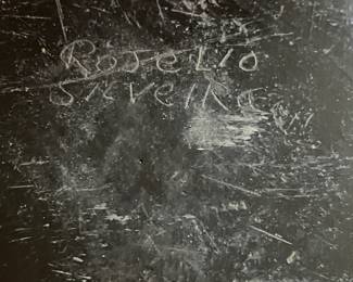 Mata Ortiz Black Glazed Pottery Vase - Signed Rogelio Silverira