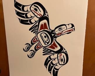 Silkscreen Print "Village Savior" by James Madison