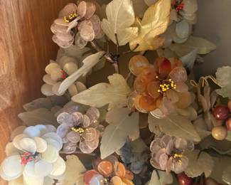 Assortment of Jade Floral Arrangements
