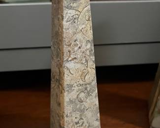 Polished Turritella Stone Tower