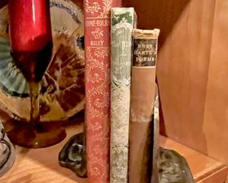 1907 Home-Folk Book by James Whitcomb Riley, Bret Harte's Poems