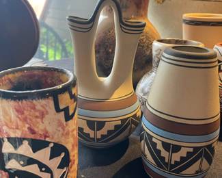 Assortment of Pueblo Pottery