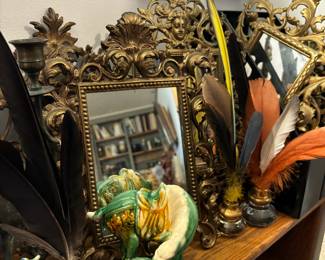 Italian Gold Ornate Mirror