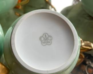 Okura Japanese Porcelain Tea Set