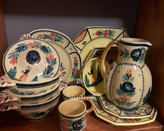 Quimper Pottery - Made in France
