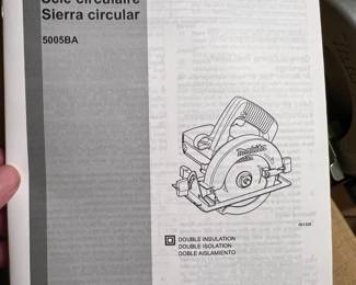  Makita 5005BA Circular Saw 