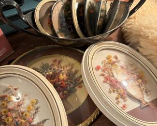 Framed Dried Floral Arrangement Wall Art
