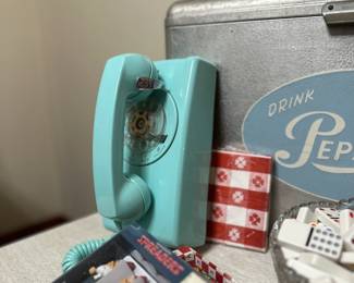 Vintage Wall Rotary Phone