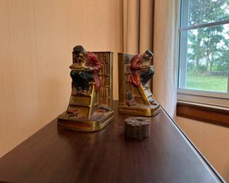 Brass Bookends