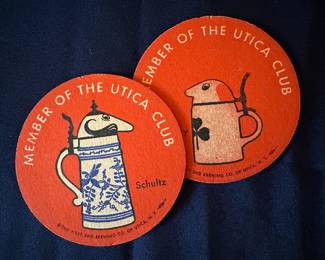 Utica Club Coasters