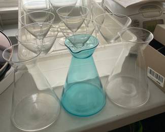 IKEA glassware and decorative items
