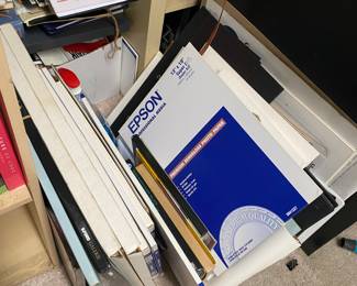 Photo paper and dark room supply