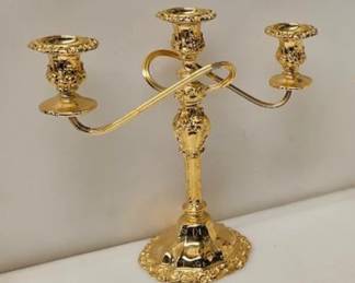 23K GOld Plated Candelabra