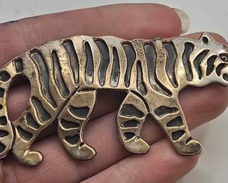 Mexican Sterling Brooch