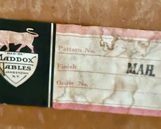 VINTAGE MADDOX MAHOGANY COLONIAL REPRODUCTIONS CHEST