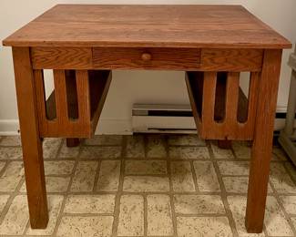 MISSION OAK DESK