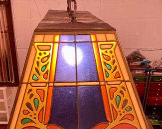 VINTAGE BILLIARD TABLE LAMP