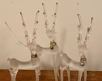 SILVESTRI GLASS REINDEER