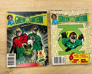 VINTAGE DC COMICS MONTHLY BOOKS - THE GREEN LANTERN