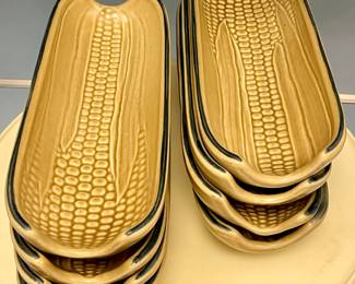 VINTAGE PFALTZGRAF CORN COB DISHES