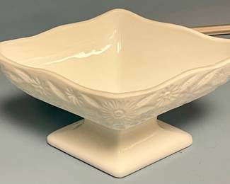 ANTIQUE MILK GLASS DISH