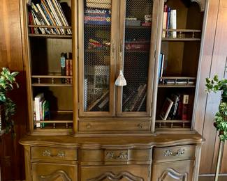 VINTAGE CHINA CABINET by WHITE FURNITURE CO.