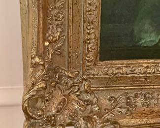 ANTIQUE FRAMED PRINT/ART
