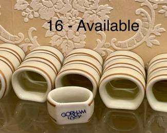 GORHAM NAPKIN RINGS