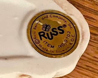 CHRISTMAS VILLAGE FIGURES by RUSS