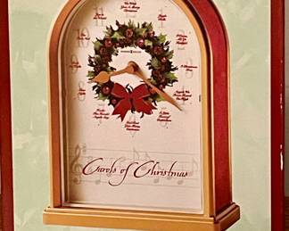 HOWARD MILLER CAROLS OF CHRISTMAS II CLOCK