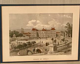 VINTAGE/ANTIQUE FRAMED WALL ART