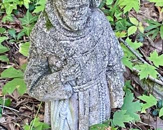 CONCRETE ST. FRANCIS STATUE