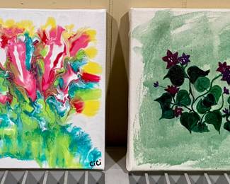 ORIGINAL ART ON CANVAS