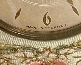 ANTIQUE TAPESTRY MANTLE GLOCK (MADE IN GREAT BRITAIN)